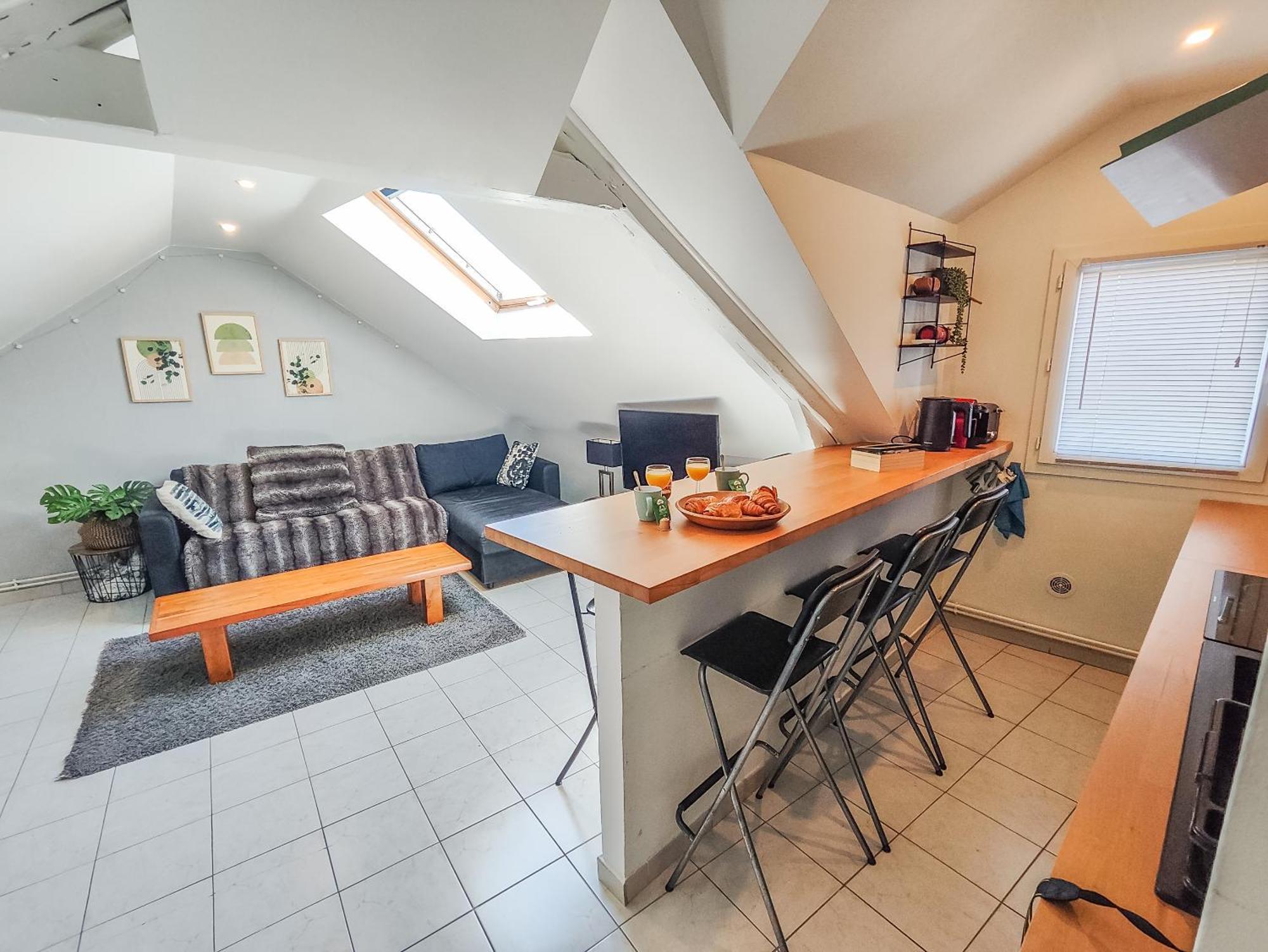 Le Havre Sanvic - Appartement Chaleureux エクステリア 写真
